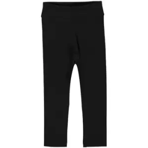 Image of Crafted High Waisted Leggings Infant Girls - Black