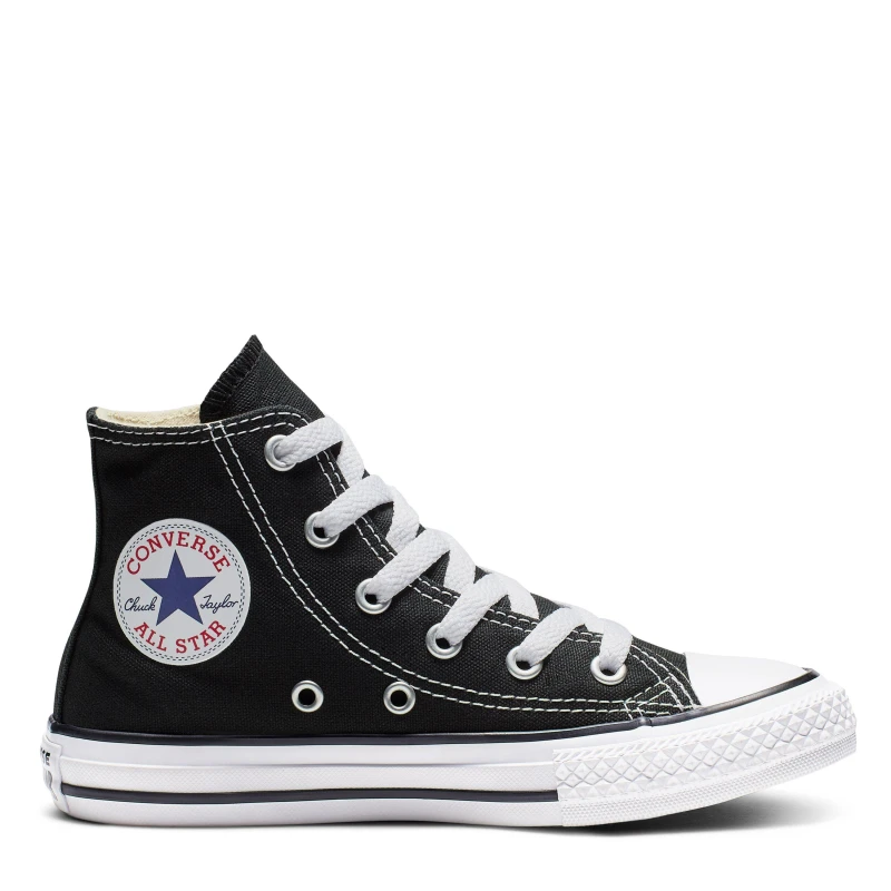 Image of Converse Lifestyle Chuck High Cut Canvas Shoes - Black 2.5
