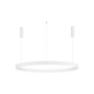 Image of Merano - Greeley Integrated LED Pendant Ceiling Light Sandy White Aluminium LED 70W 5984Lm 3000K