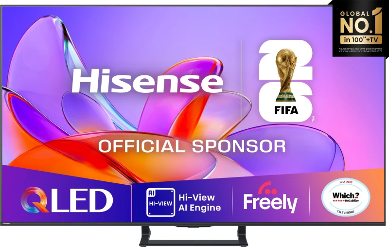 Image of Hisense A7Q 75" Smart 4K Ultra HD QLED Freely TV [2025] - 75A7QTUK
