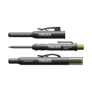 Image of Tracer AMK1 Deep Hole Marking Pencil & 6 Lead Pack with Holster