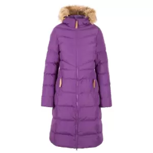 Image of Trespass Womens/Ladies Audrey Padded Jacket (S) (Dark Wild Purple)