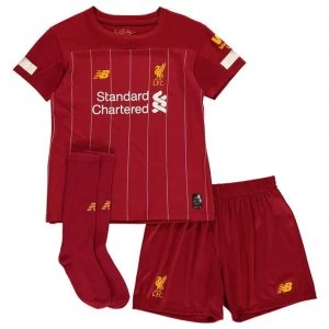 Image of New Balance Liverpool Home Mini Kit 2019 2020 - Red Pepper