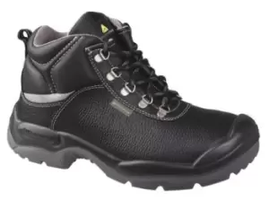 Image of Delta Plus SAULT2 S3 ESD Black ESD Safe Safety Boots, UK 9, EU 43