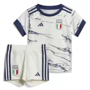 Image of adidas Italy Away Baby Kit 2023 - White