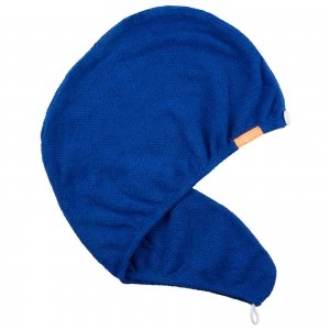 Image of Aquis Classic Stretch Turban - Blue