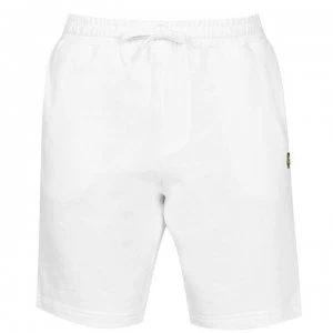 Image of Lyle and Scott and Scott Fleece Shorts - White 626