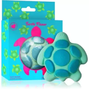 Image of I Heart Revolution Bath Fizzer Turtle bath bomb with aroma Citrus & Green apple 110 g