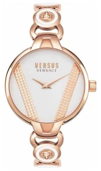Image of Versus Versace Saint Germain Rose Gold Tone Stainless Watch