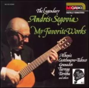 Image of Andres Segovia - Vol. 3-My Favorite Works CD Album - Used