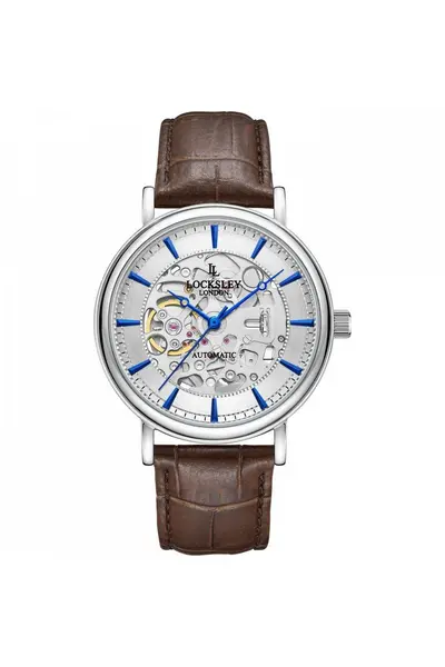Image of Locksley London Stainless Steel Classic Analogue Watch - Ll1069410 Silver