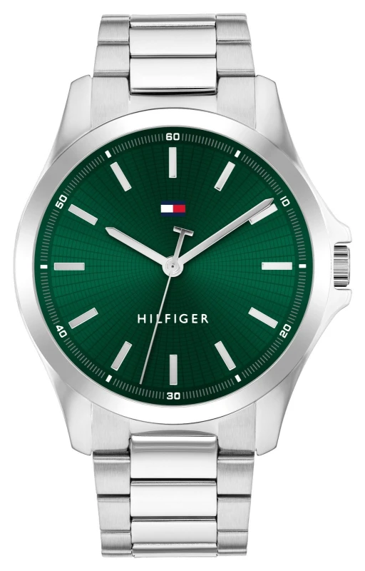 Image of Tommy Hilfiger 1710672 Bruce (43mm) Emerald Green Dial / Watch
