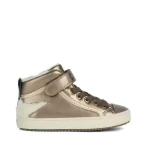 Image of Kalispera High Top Trainers with Faux Fur