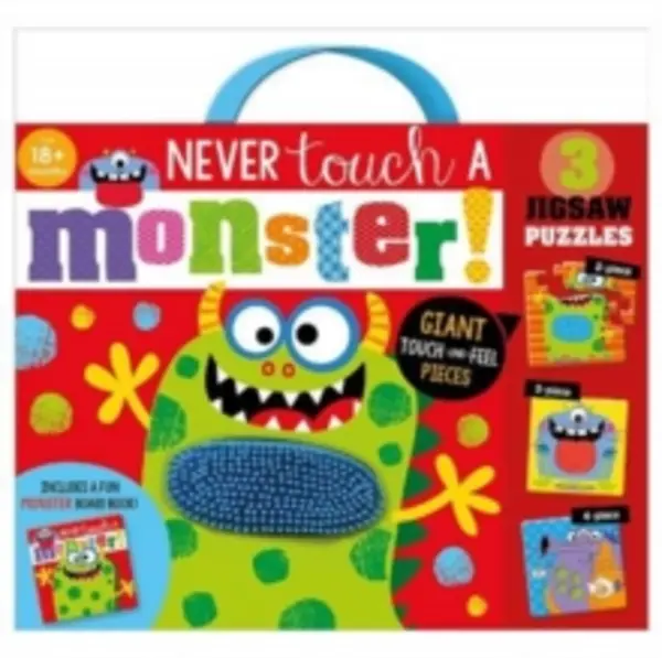 Image of Never Touch A Monster Jigsaw Puzzle Mixed media product