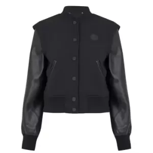 Image of Ted Baker Viell Varsity Jacket - Black
