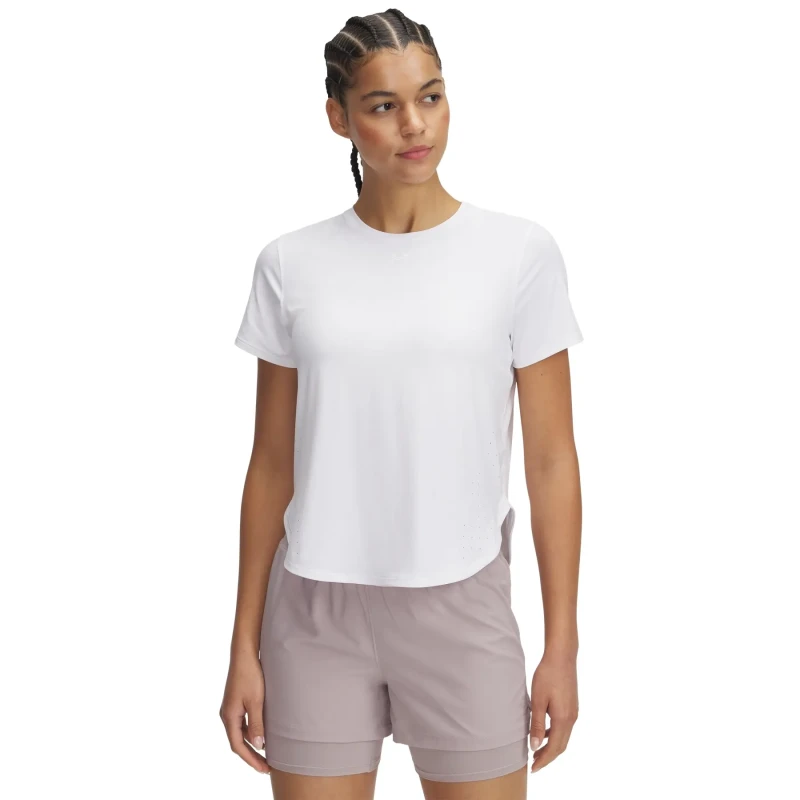 Image of Womens Jersey Under Armour Launch Elite Blanc Female M