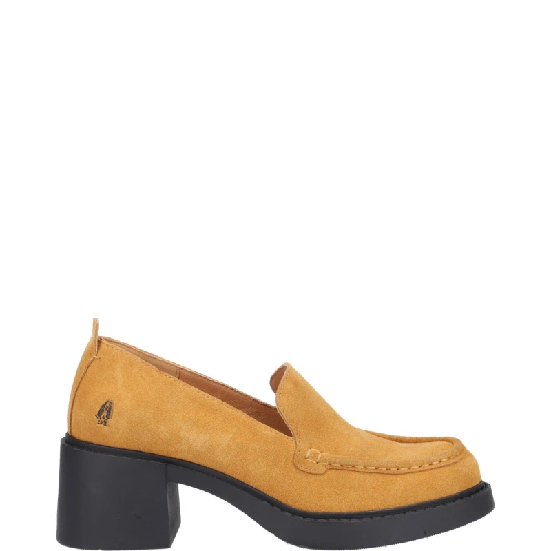 Image of Hush Puppies Womens 'Adelaide' Slip On Shoes in Mustard Size: 3 Mustard Female 3