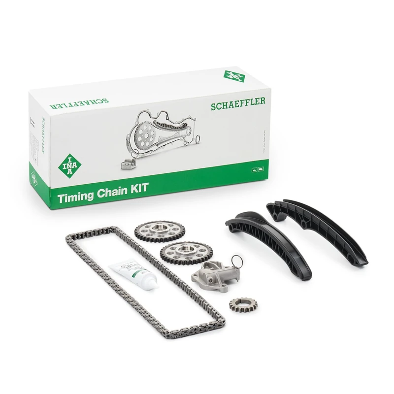 Image of INA 559 0199 30 Timing Chain Kit VOLKSWAGEN: Polo V Hatchback, SKODA: Fabia 2, Roomster, SEAT: Ibiza 4, Ibiza 4 Sportcoupe Timing Chain Kit (1389)