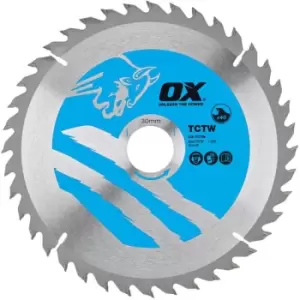 Image of OX Wood Cutting Circular Saw Blade ATB 235 x 30 x 2.0mm - 28 Teeth (1 Pack)
