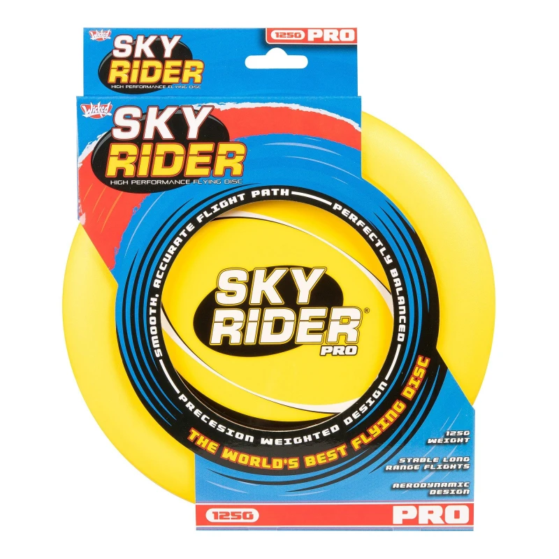 Image of Wicked Sky Rider Pro Frisbee Juniors - Yellow Yellow One Size