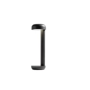 Image of Grow LED Outdoor Short Bollard Light White, Dark Grey IP65