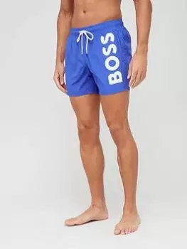 Image of BOSS Octopus Swimshort, Bright Blue, Size S, Men