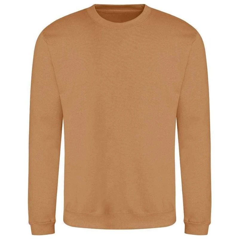 Image of AWDis AWDis Men Just Hoods Sweatshirt in Pale Orange Size: X-Small Pale Orange XS Male 5059958269248