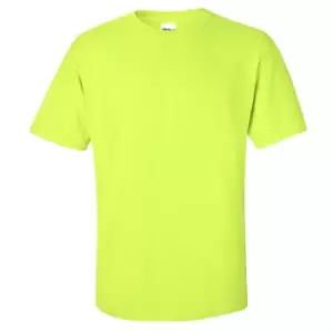 Image of Gildan Mens Ultra Cotton Short Sleeve T-Shirt (M) (New Safety Green)