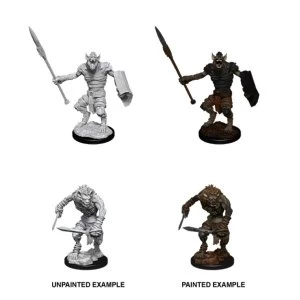 Image of D&D Nolzur's Marvelous Unpainted Miniatures (W12) Gnoll & Gnoll Flesh Gnawer