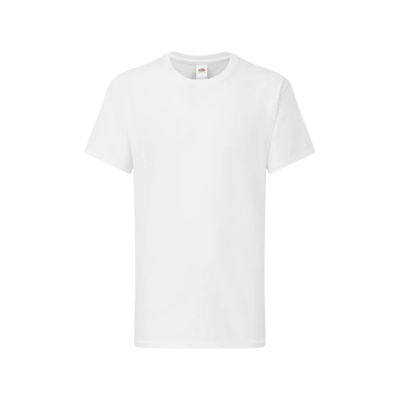 Image of Fruit Of The Loom Iconic 195 Premium T-Shirt White unisex