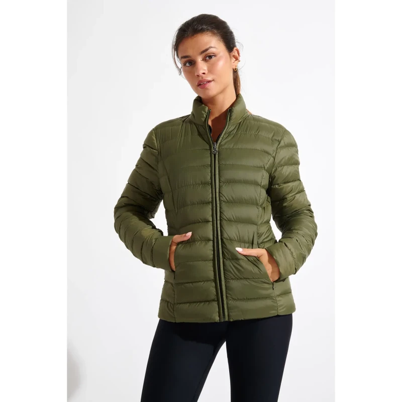 Image of banana moon Womens Banana Moon CAMROSE DURHAM Puffer Vert Female M