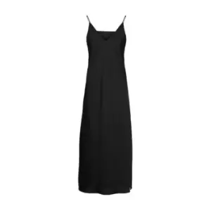Image of Calvin Klein Midi Slip Dress - Black