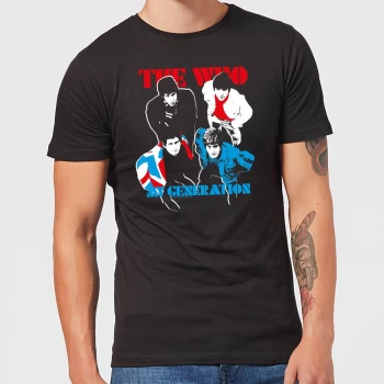 Image of The Who My Generation Mens T-Shirt - Black - 4XL - Black