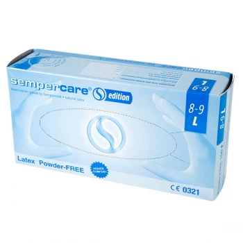 Image of Wallace Cameron Disposable Large Latex Gloves Pack of 100 2603006