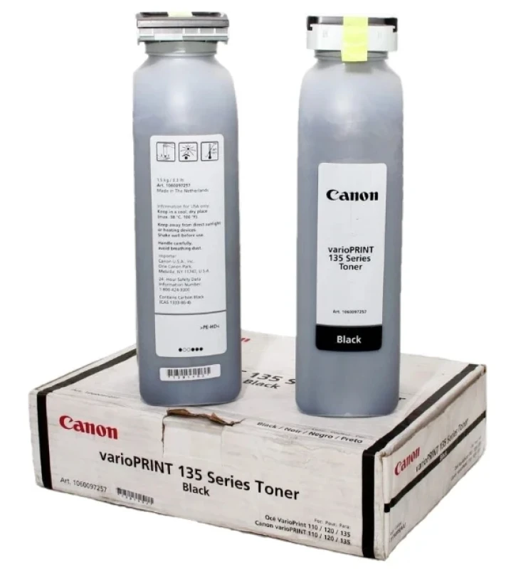Image of Canon 6117B004 Toner twin pack. 2x96K pages 1500 grams Pack=2 for OCE