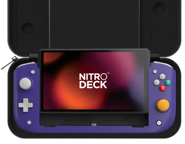 Image of CRKD CRKD Nitro Deck Controller For Switch - Retro Purple