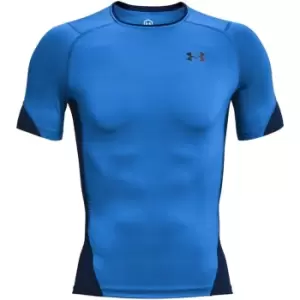 Image of Under Armour Rush 2 Compression T Shirt Mens - Blue