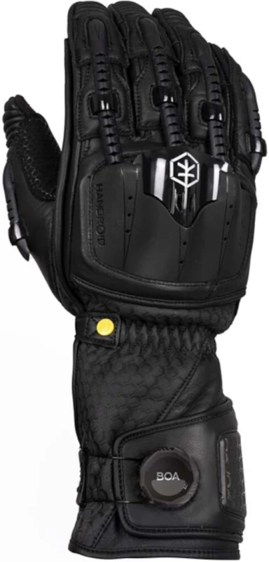 Image of Knox Handroid MK5 Motorcycle Gloves, black, Size M for Men