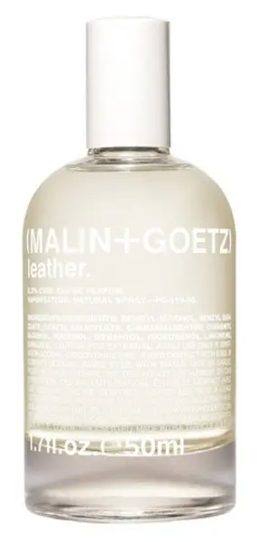 Image of Malin and Goetz Leather Eau de Parfum Unisex 50ml