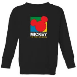 Image of Disney Mickey The True Original Kids Sweatshirt - Black - 7-8 Years