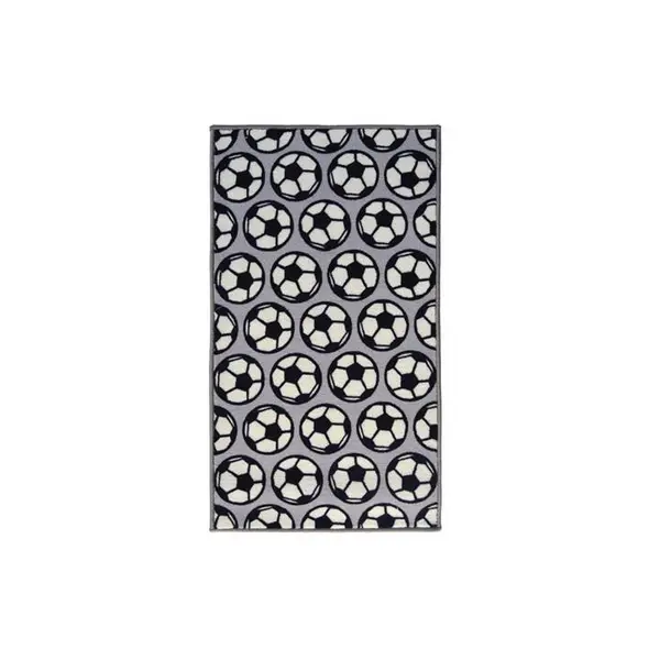 Image of Homemaker Studio Football Rug 99 Mats and Rugs 57x100cm Grey 84418702001