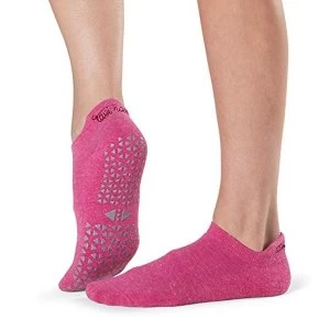 Image of Tavi Noir Unisex's Savvy Yoga & Pilates Grip Sock, Bloom, M