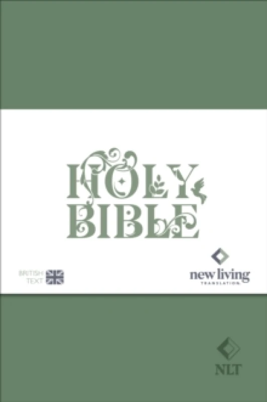 Image of NLT Holy Bible : New Living Translation, British Text Version in Green Soft-tone Flexiback Binding Paperback / softback