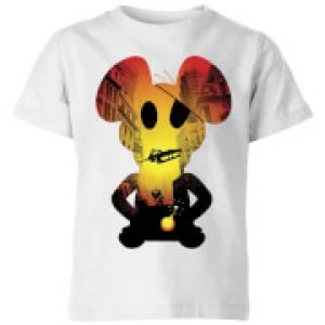 Image of Danger Mouse Skyscraper Car Kids T-Shirt - White - 3-4 Years