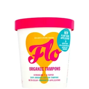 Image of FLO Eco-Applicator Tampon Pack (14 Tampons)