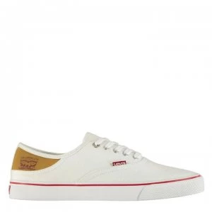 Image of Levis Jordy Buck Canvas Shoes - White
