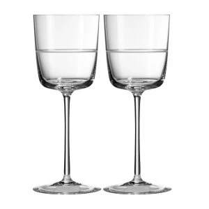 Image of Wedgwood Vera Bande Wine Set of 2