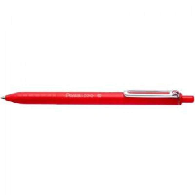 Image of Pentel IZEE Ballpoint Pen Retractable 1.0mm Tip 0.5mm Line Red...