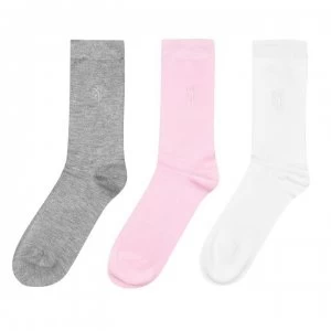 Image of Pringle Lion 3 Pack Socks - LFAS