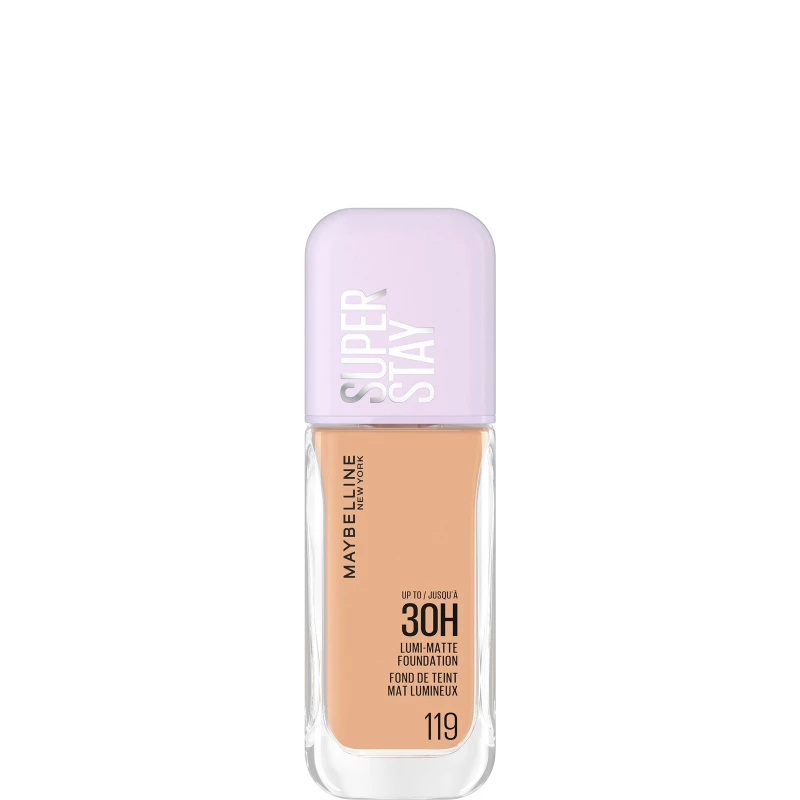 Image of Maybelline Super Stay up to 30H Lumi-Matte Foundation 35ml (Various Shades) - 119